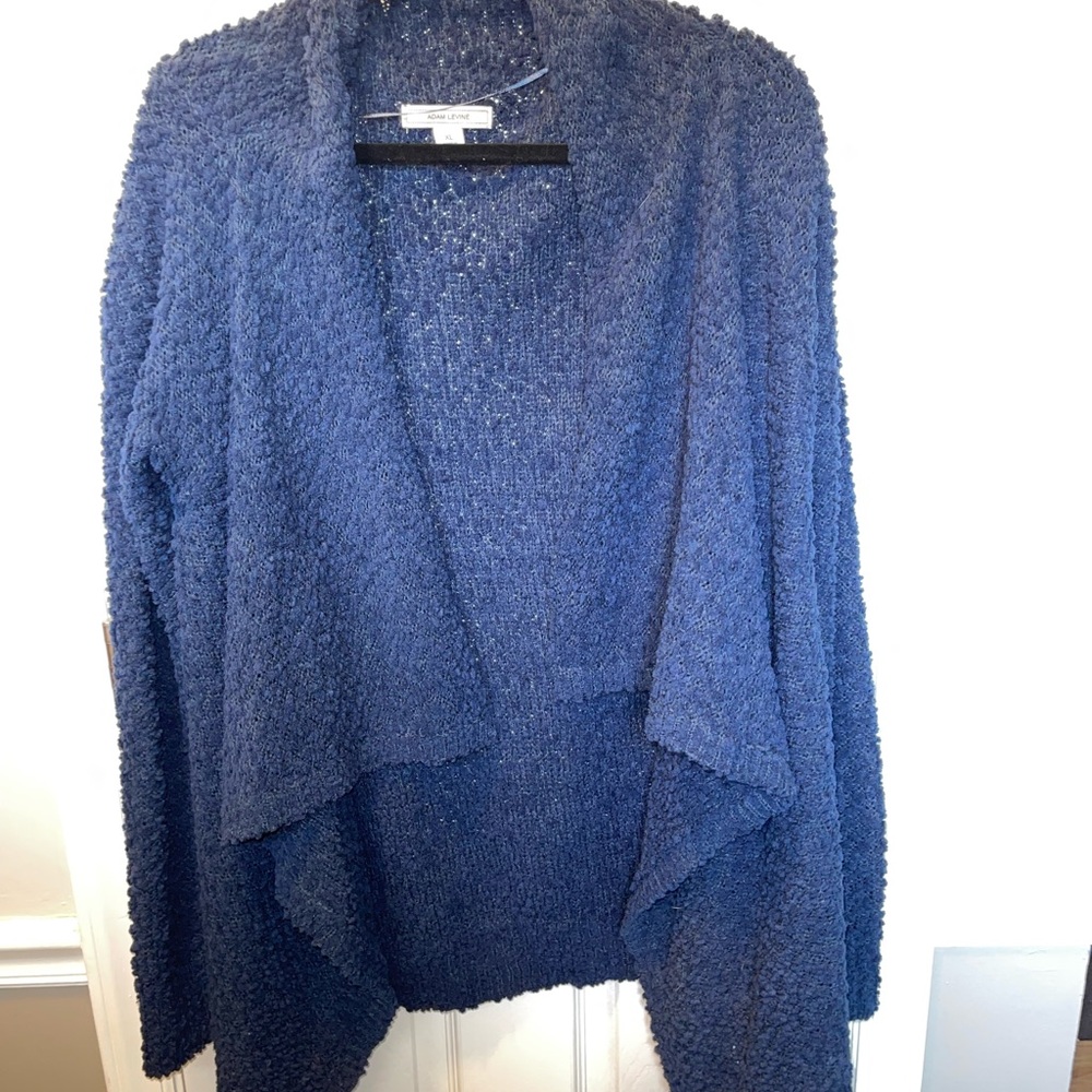 Adam Levine Collection Blue Cardigan Sweater